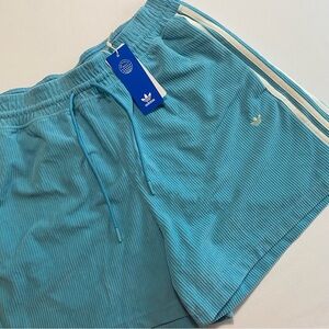 Adidas Originals Corduroy Shorts Men L Surf Beach Lounge Boat Marine Nautical